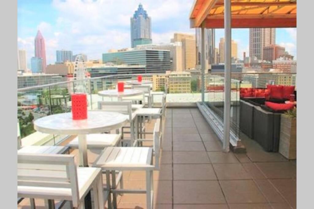 Heart Of Downtown 2Bd 1Free Parking View! Lm1008 Atlanta Bagian luar foto